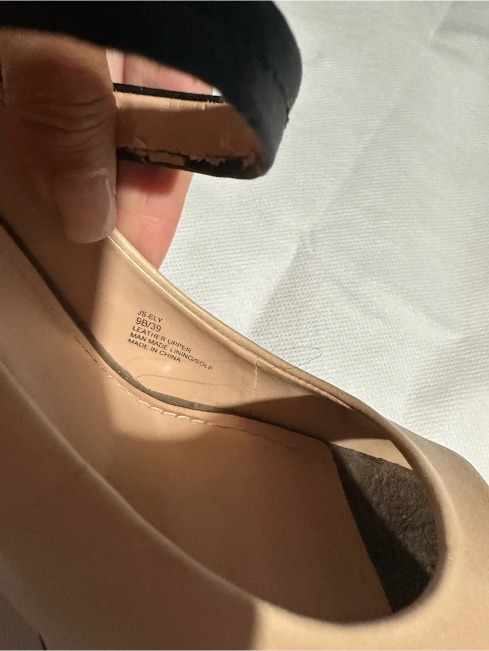 Jessica Simpson Ely blush leather platform pumps 9